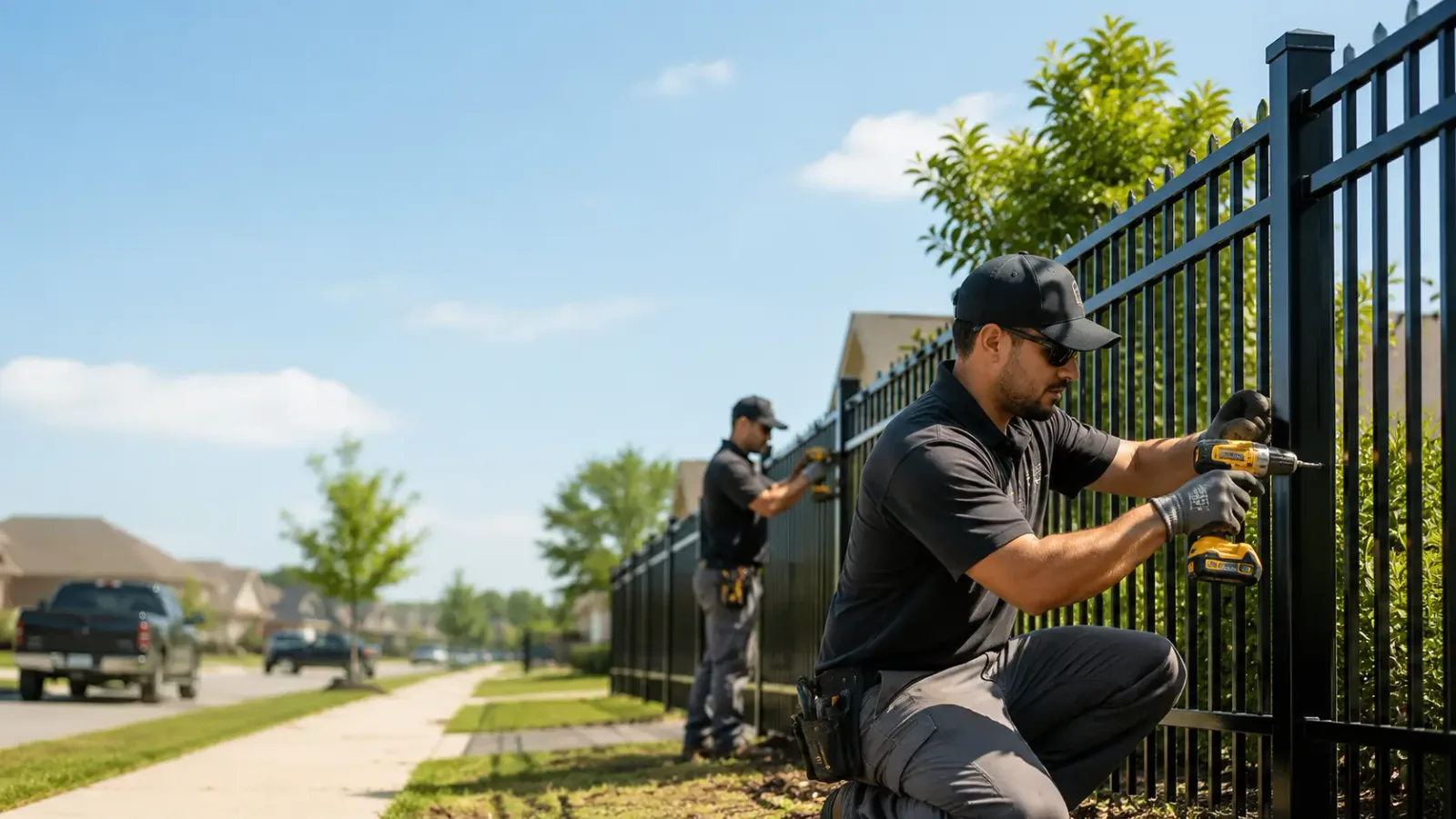 Metal Fence Installation in Zionville, NC